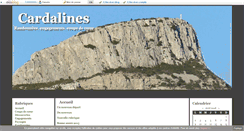 Desktop Screenshot of cardalines.net